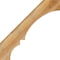 Ekena Millwork 4"W x 30"D x 30"H Balboa Rough Sawn Knee Brace, Western Red Cedar BRC04X30X30BOA00RWR - alternate 2